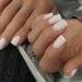 unhas francesinha decorada