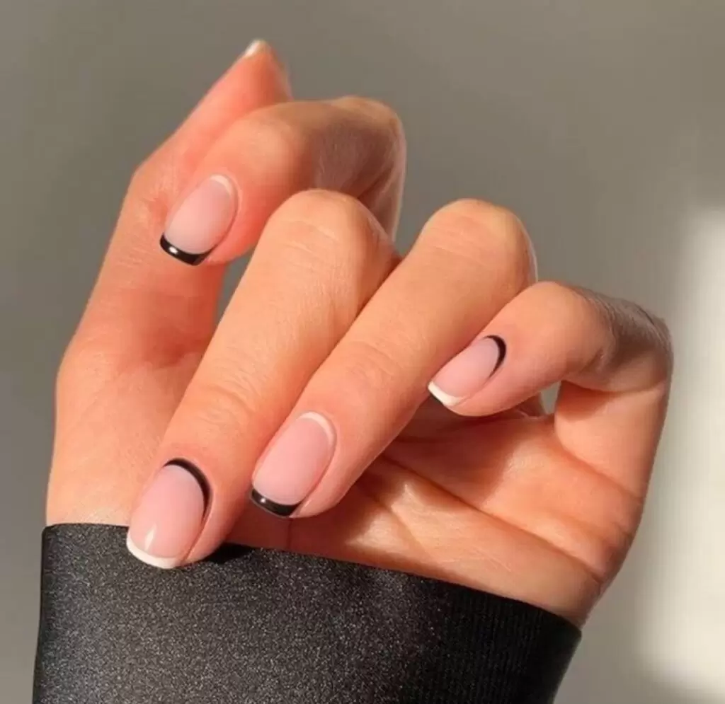 fazer unhas francesinha