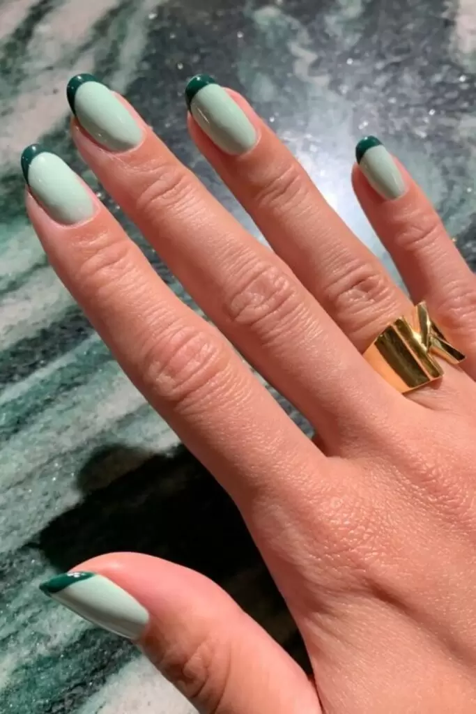 unhas francesinha