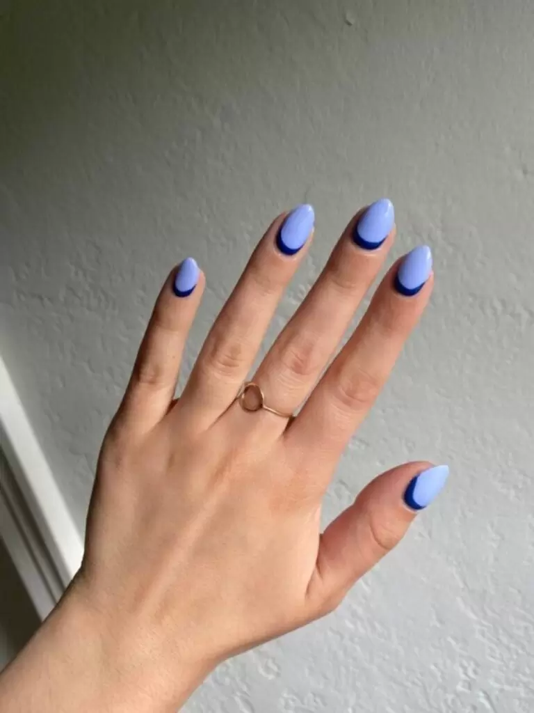Estilo de Unhas Francesinha