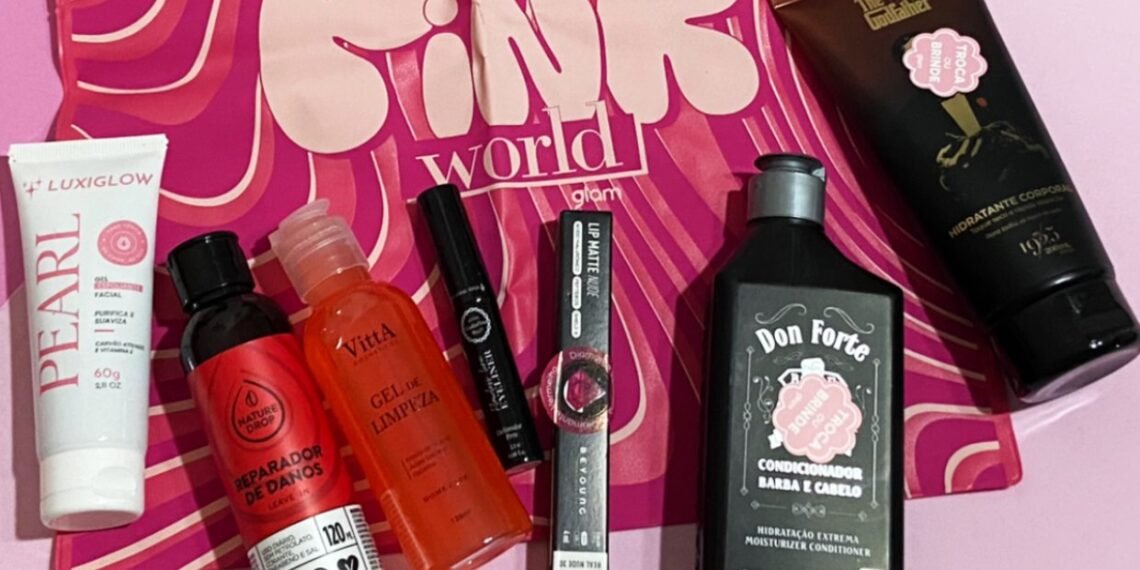 Glambox Pink World de abril de 2024 - Será que veio boa 1 Glambox Pink World de abril de 2024