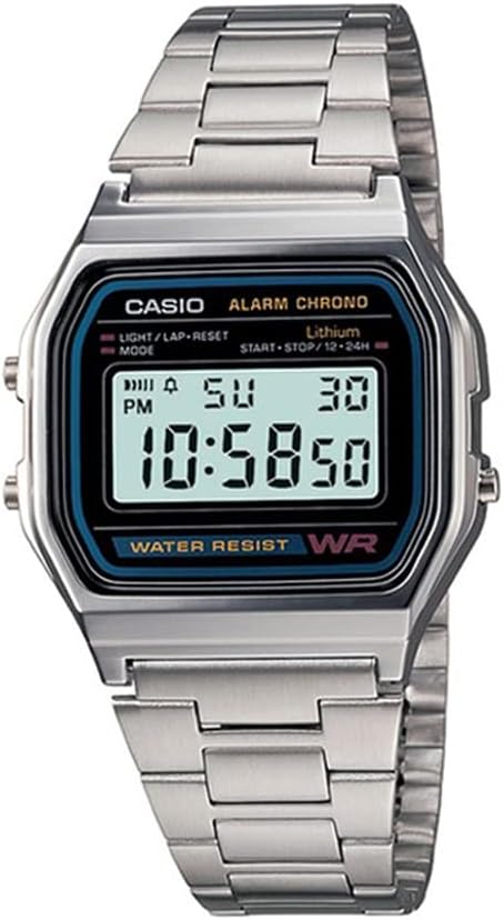 Casio Relógio digital masculino Clássico, retrô