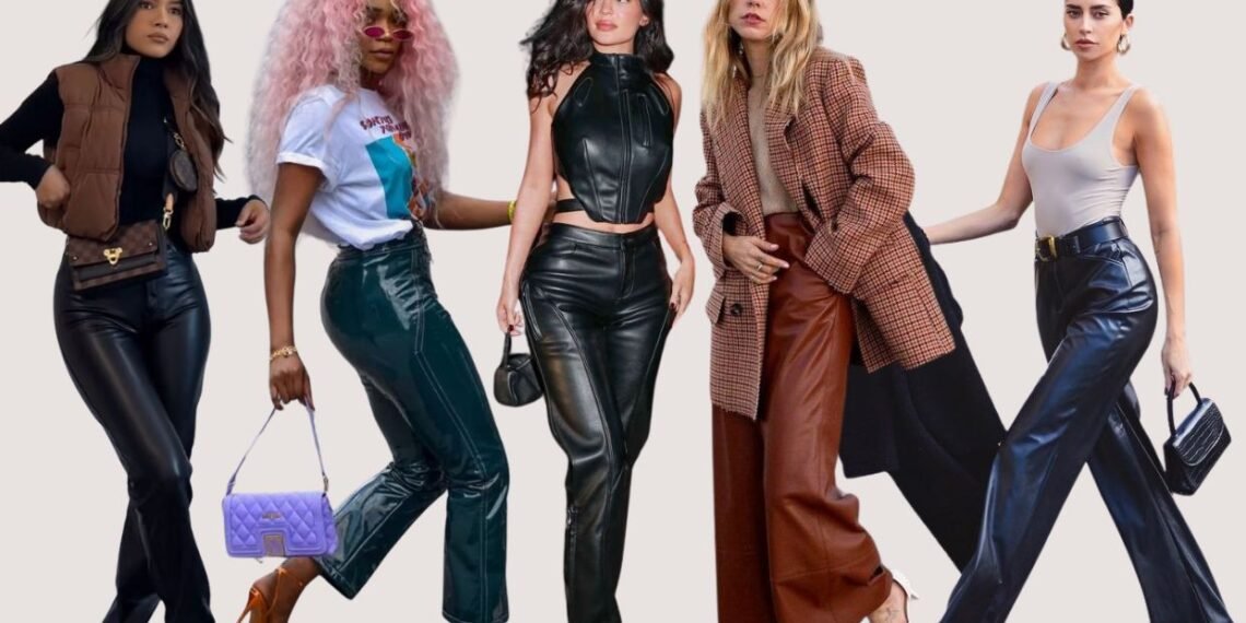 Looks com Calça de Couro: Como Usar e Arrasar no Visual 1 Calça de couro