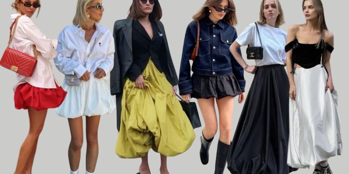 Como Usar a Saia Balonê: Dicas para Arrasar com a Tendência que Voltou com Tudo 1 Looks com saia balonê