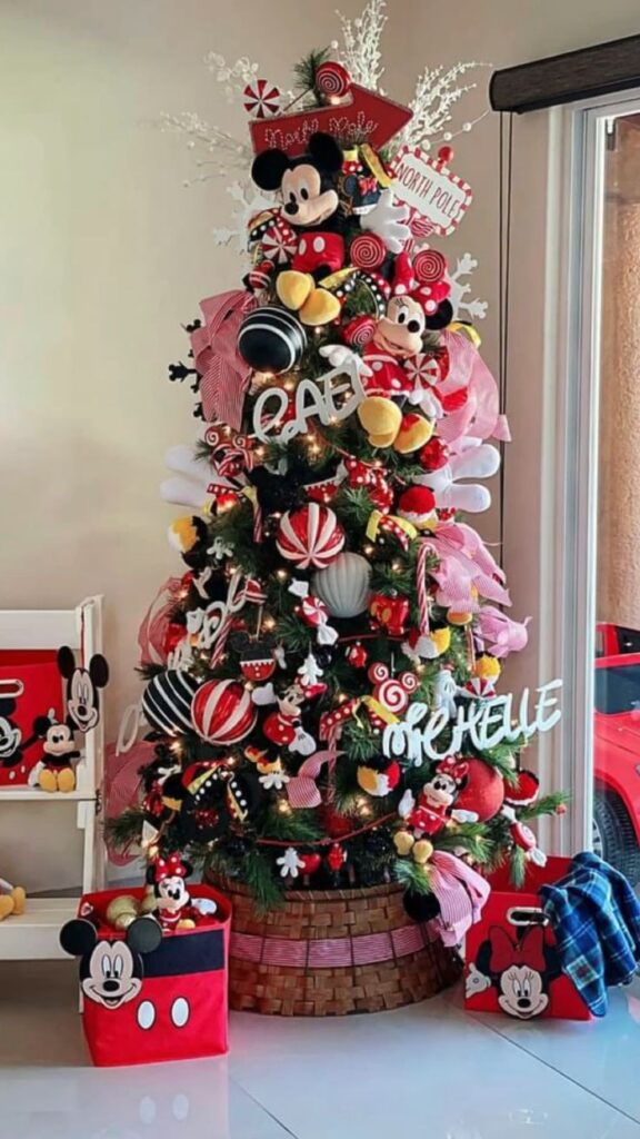 árvore de natal disney