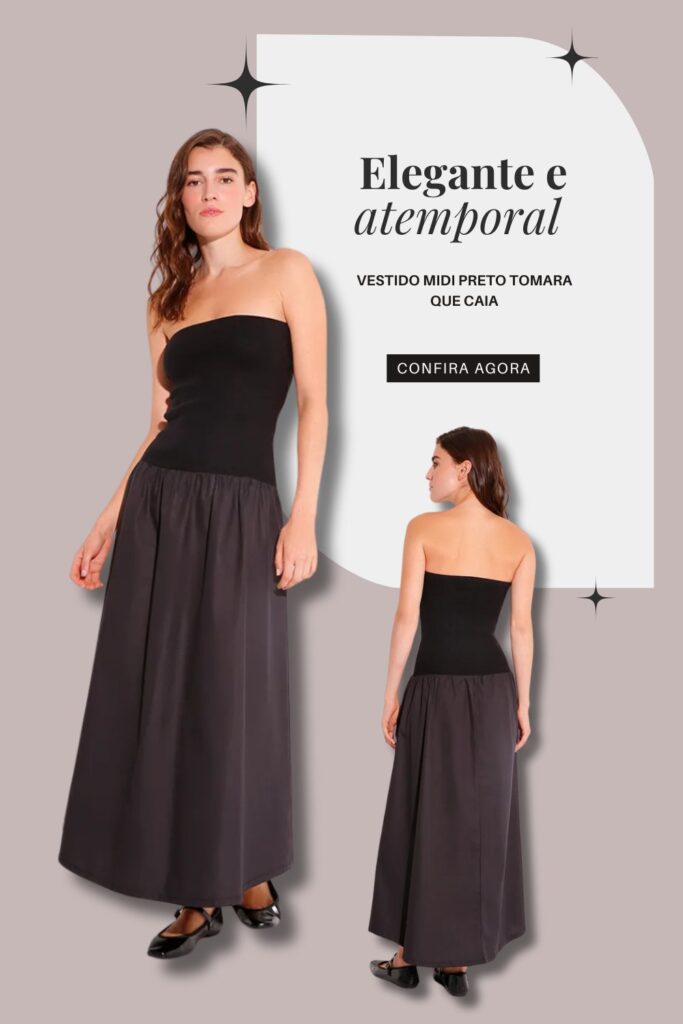 Vestido preto