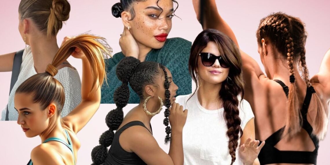 penteado para usar na academia