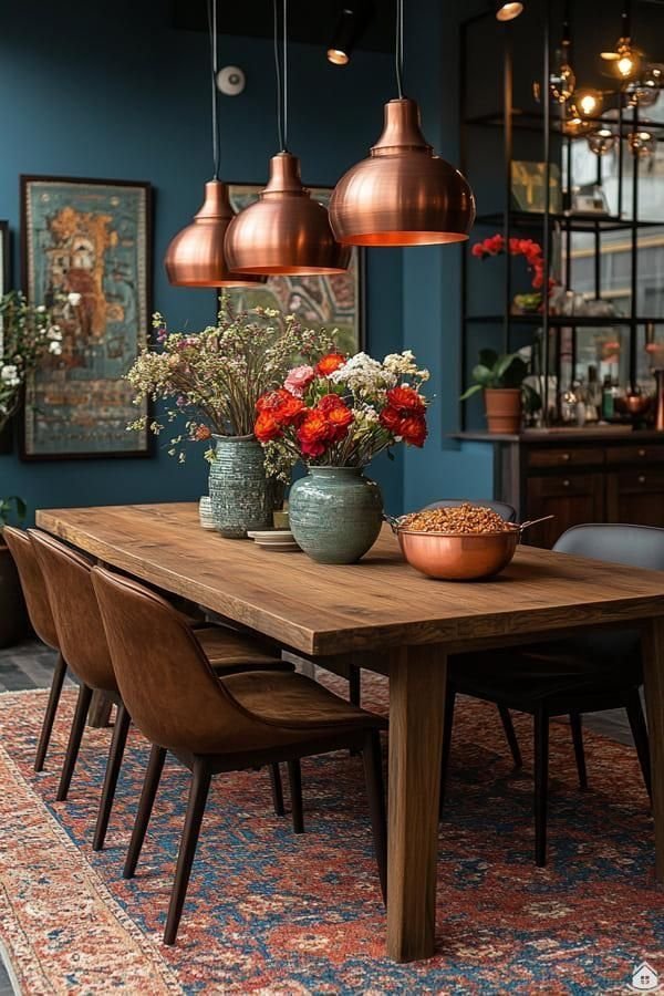 Tendências de Decoração 2025: O Que Esperar para Transformar Seu Espaço 6 Azul petróleo na decoração
