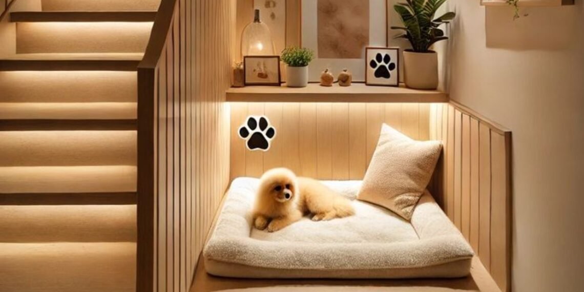 Cantinho do pet: como montar um espaço pro seu cachorro confortável em casa (sem bagunçar a decoração!) 1 casinha de cachorro