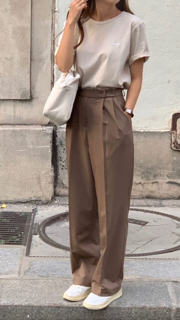 Descubra Como Montar Looks com Calça Marrom em Qualquer Estação – O Seu Guarda Roupa Não Será Mais o Mesmo! 19 Como Montar Looks com Calça Marrom