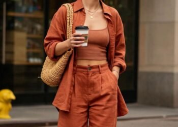 Looks com Paleta de Cores Terrosas