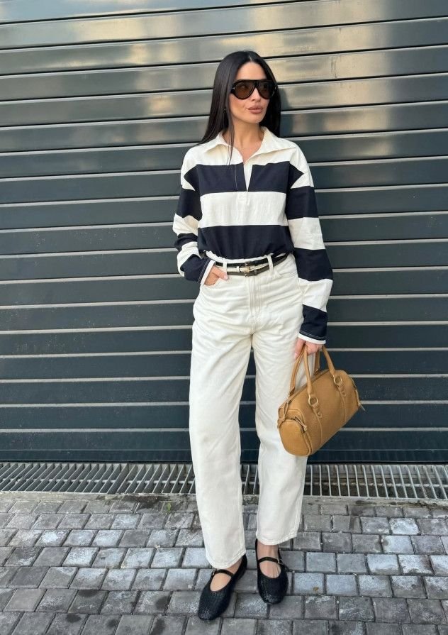 10 Peças Clássicas da Moda Inverno 2025 que Valem o Investimento 13 Tendência camisa polo feminina