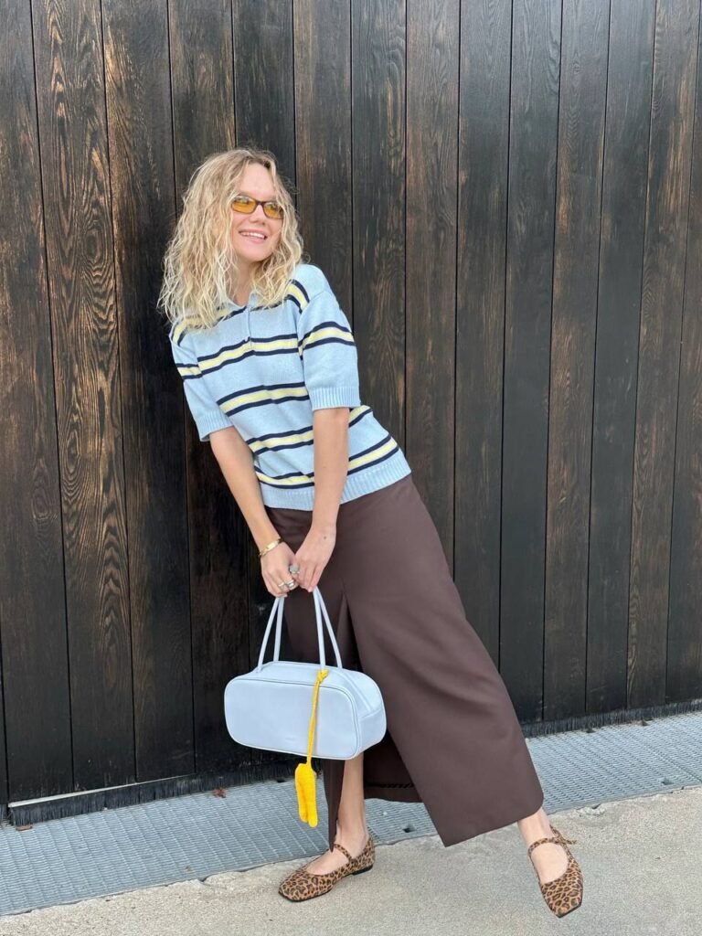 36 Looks com camisa polo feminina: inspirações que provam que essa peça é indispensável no guarda roupa 27 camisa polo feminina