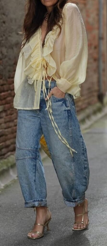 Aprenda Como Usar Amarelo Manteiga Cor do Momento: Looks, Combinações e Sapatos Ideais 19 Look com amarelo manteiga