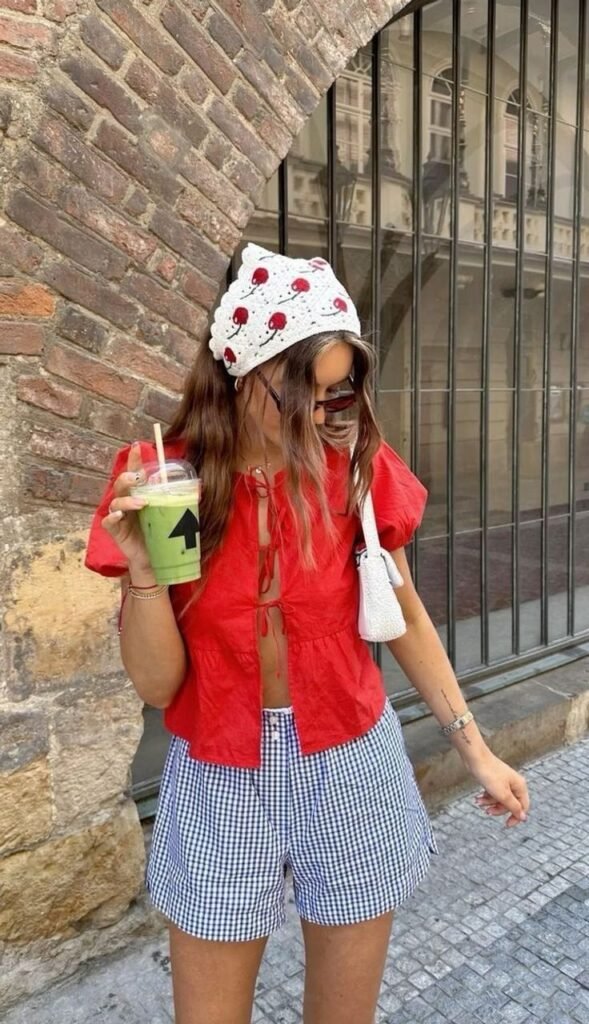 Bandana de crochê ou lenço de crochê, acessório fashion: inspire-se com a moda que une frescor, criatividade e autenticidade neste verão 2 Acessório para cabeça