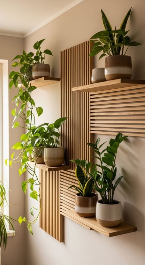 decoração com plantas  