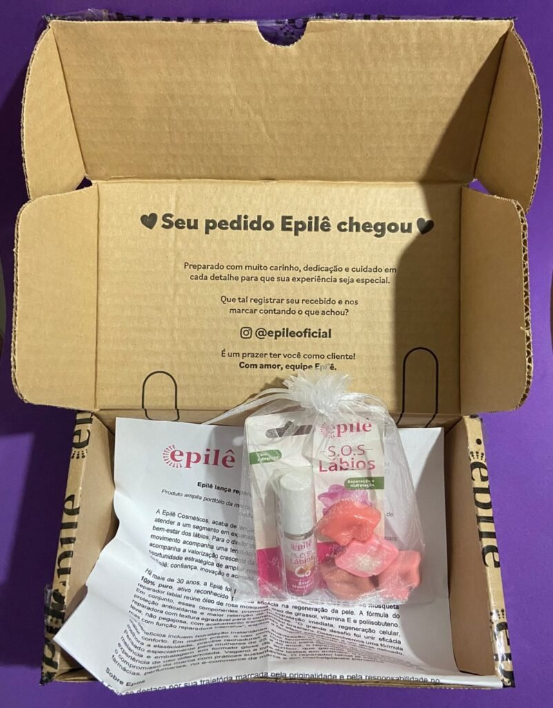Seus Lábios Pediram S.O.S? Então conheça o Hidratante Labial Epilê SOS Lábios Rosa Mosqueta Resenha 2 Hidratante Labial Epilê SOS Lábios Rosa Mosqueta