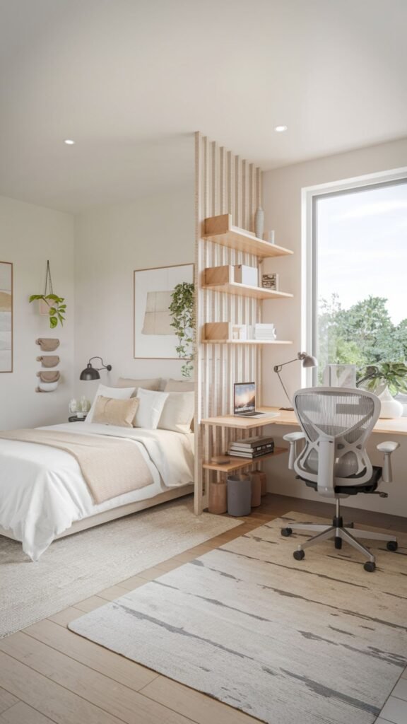 home office feminino quarto