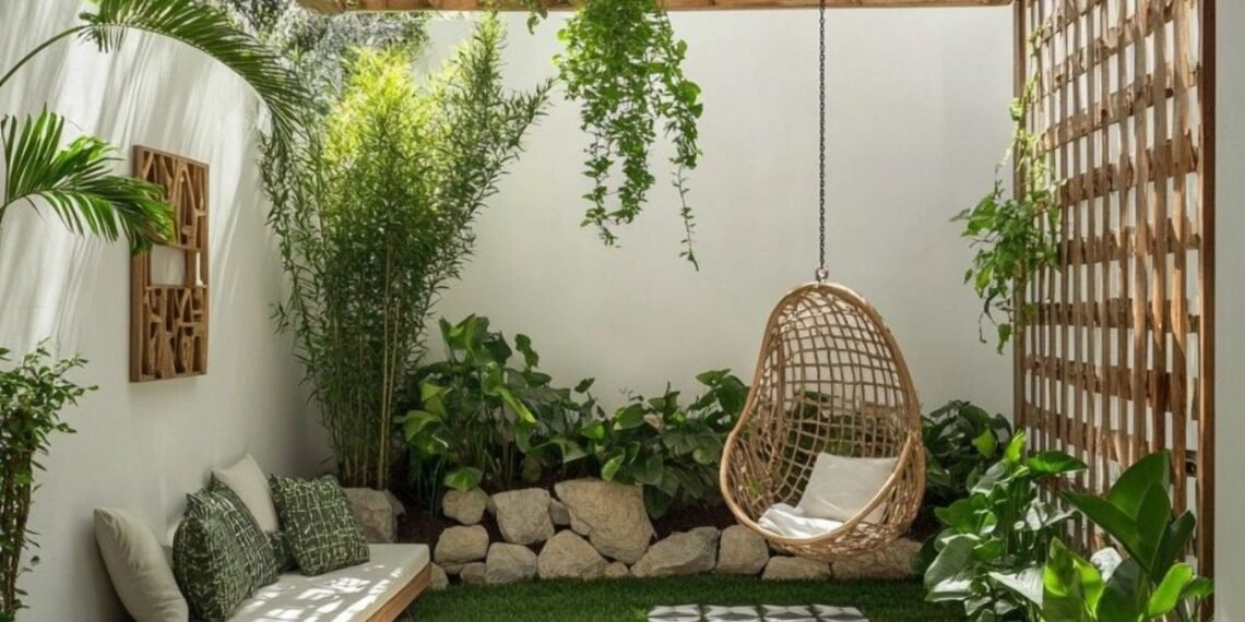 Como decorar o quintal