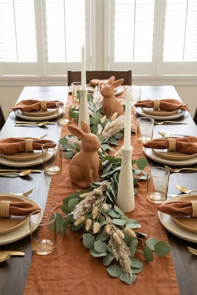 7 ideias de mesa de páscoa: transforme sua celebração em um momento inesquecível 4 Mesa de páscoa