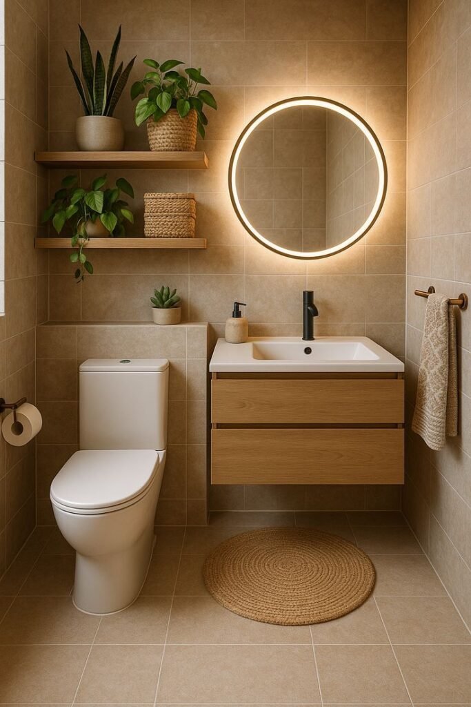 Como organizar banheiro pequeno 