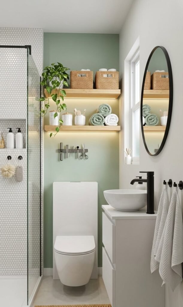  banheiro pequeno moderno