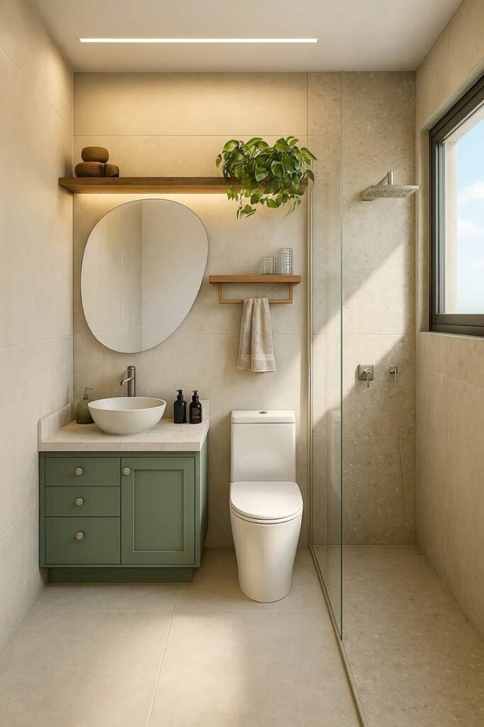 Como organizar banheiro pequeno 