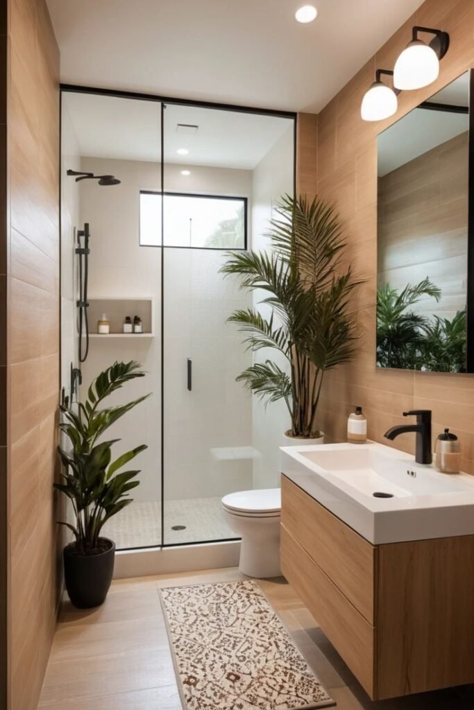 banheiro pequeno moderno