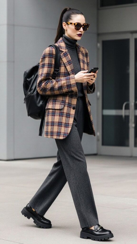 blazer feminino look inverno