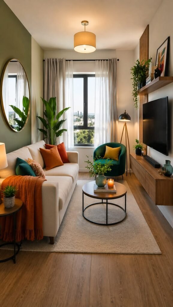 Como ampliar sala pequena: 5 Erros de Decoração que Fazem a Sala Pequena Parecer Ainda Menor (E Como Corrigi-los) 2 Como ampliar sala pequena