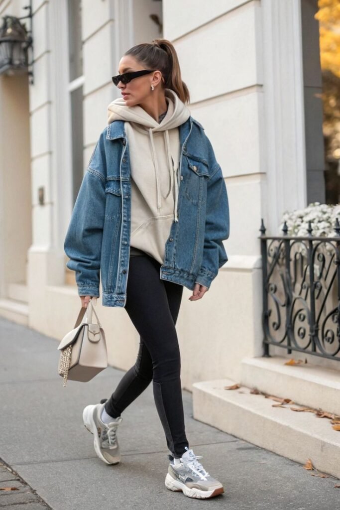Looks com moletom feminino para diversas ocasiões: 15+ Ideias Estilosas para usar de Casa ao Trabalho em 2026 8 Look com moletom