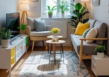 Erros de Decoração que Fazem a Sala Pequena Parecer Ainda Menor (E Como Corrigi-los)