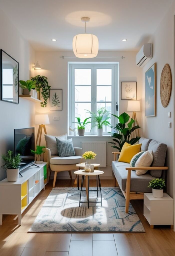 Como ampliar sala pequena: 5 Erros de Decoração que Fazem a Sala Pequena Parecer Ainda Menor (E Como Corrigi-los) 3 Como ampliar sala pequena: 5 Erros de Decoração
