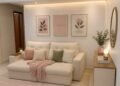 sala pequena decorada