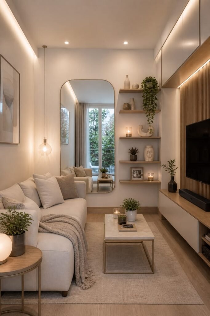 Como decorar sala pequena
