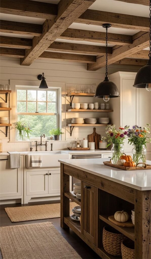 Farm Kitchen: O guia completo para criar uma cozinha farmhouse acolhedora e funcional 15 Farm Kitchen tradicional x Modern Farmhouse