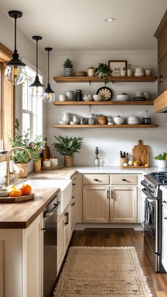 Farm Kitchen: O guia completo para criar uma cozinha farmhouse acolhedora e funcional 16 Farm Kitchen tradicional x Modern Farmhouse