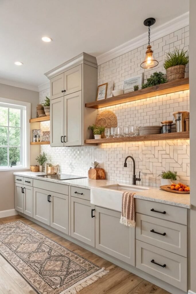 Farm Kitchen: O guia completo para criar uma cozinha farmhouse acolhedora e funcional 12 ideais para uma Farm Kitchen