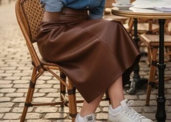Saia midi couro: como usar, combinar e criar looks elegantes em todas as estações 5 Looks com saia midi couro
