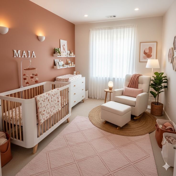 Cores para quarto de bebê: 15 combinações lindas além do rosa tradicional 4 cores para quarto de menina