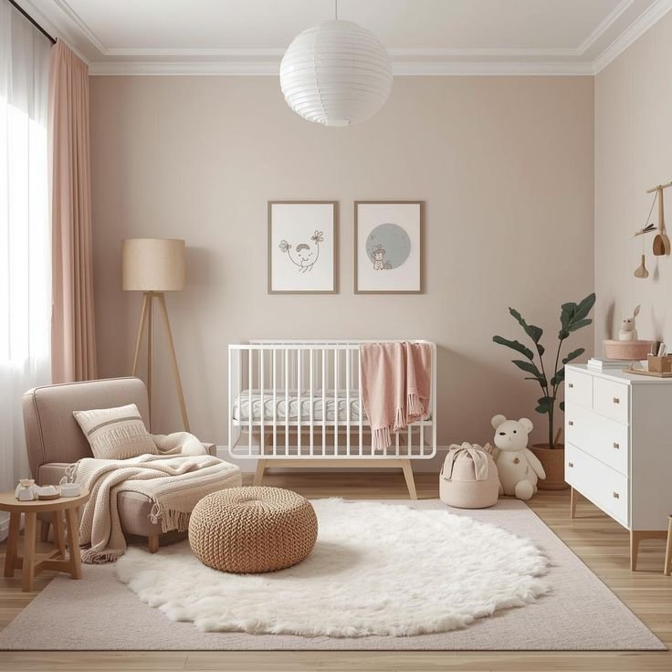 Cores para quarto de bebê: 15 combinações lindas além do rosa tradicional 3 cores para quarto de bebe neutras