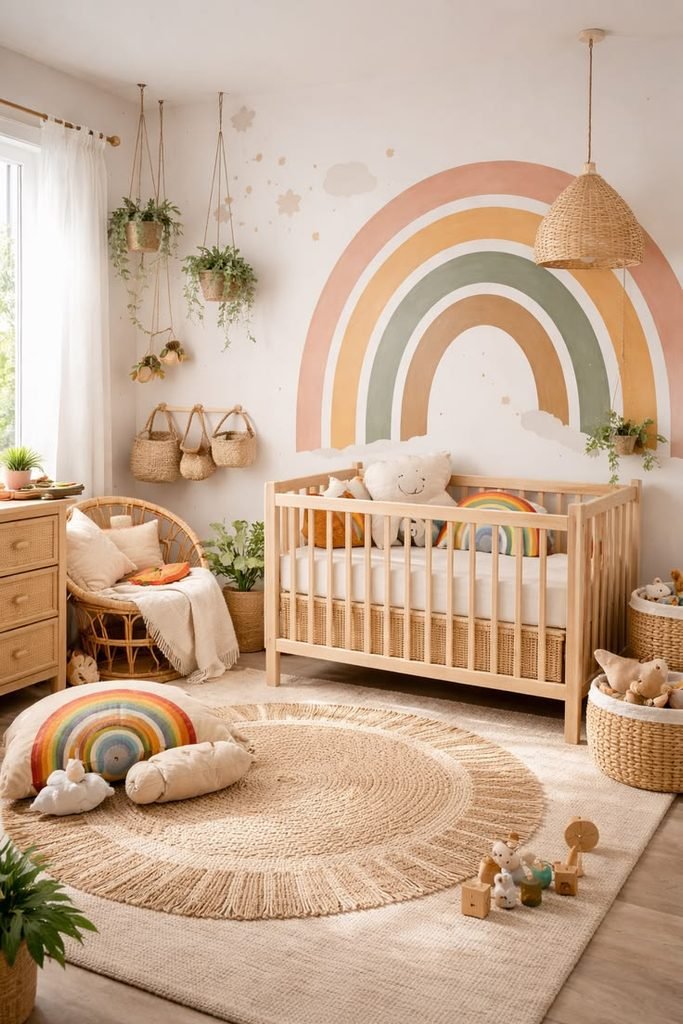 Cores para quarto de bebê: 15 combinações lindas além do rosa tradicional 15 quarto do bebê decorado