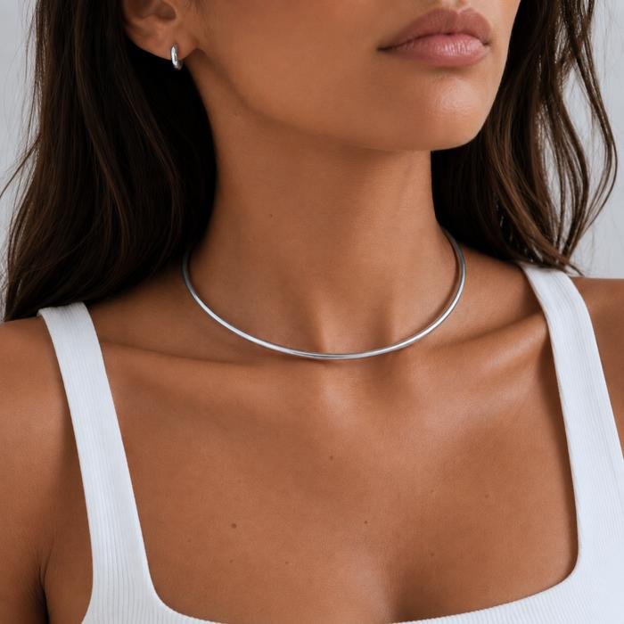 Gargantilha Feminina: o Acessório que Transforma Qualquer Look e Faz Você Brilhar em Qualquer Ocasião! 10 gargantilha minimalista
